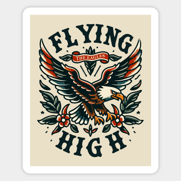 The Eagles Flying High Celebrating The Legacy Magnet by FanArts